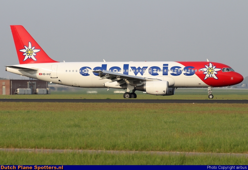 HB-IHZ Airbus A320 Edelweiss Air by airbus