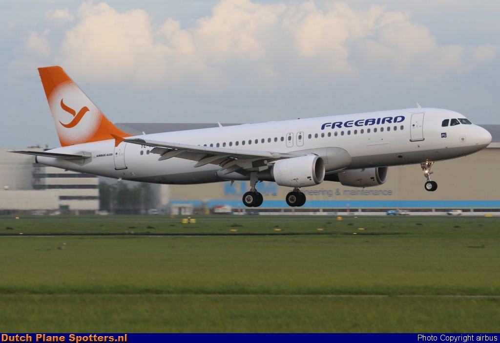 TC-FHC Airbus A320 Freebird Airlines by airbus