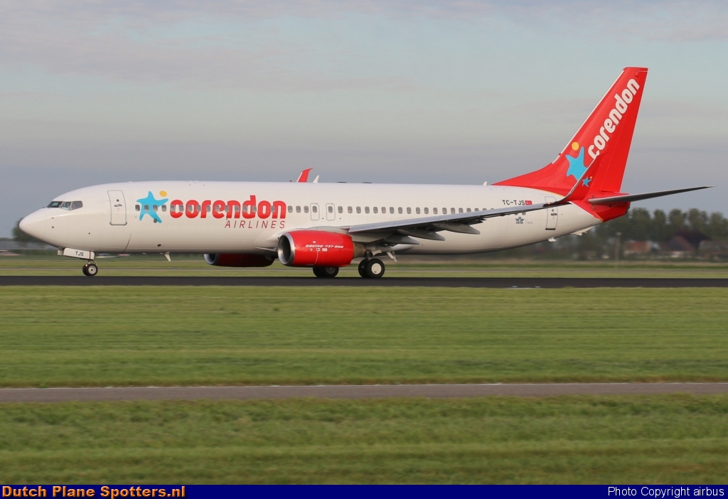 TC-TJS Boeing 737-800 Corendon Airlines by airbus