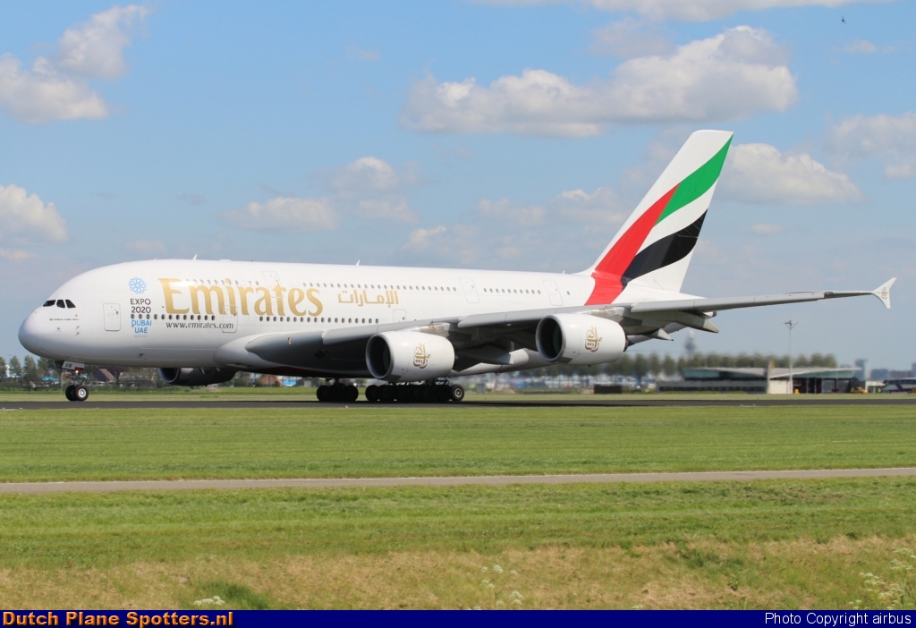 A6-EOB Airbus A380-800 Emirates by airbus