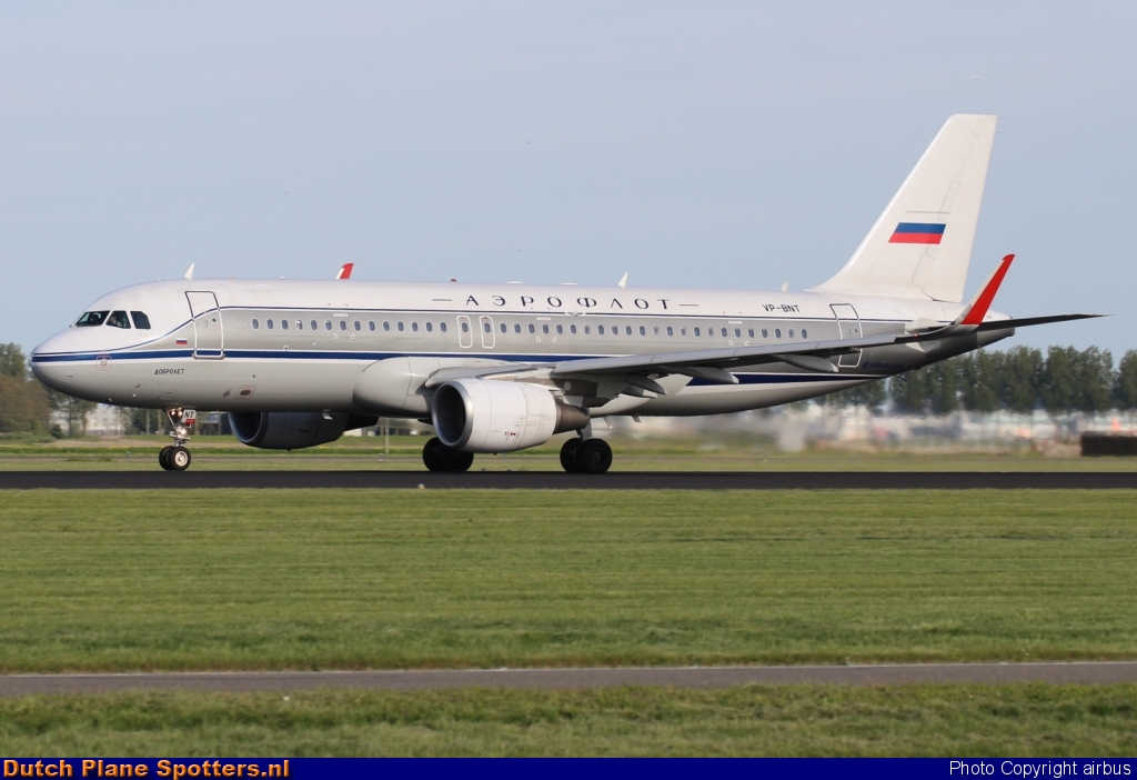 VP-BNT Airbus A320 Aeroflot - Russian Airlines by airbus
