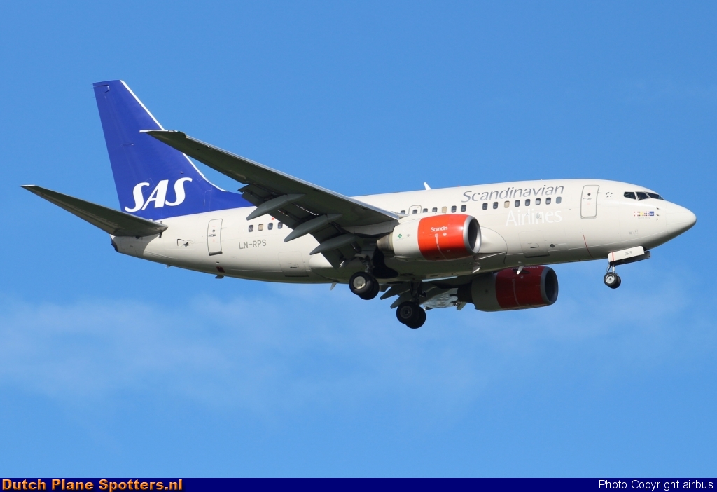 LN-RPS Boeing 737-600 SAS Scandinavian Airlines by airbus
