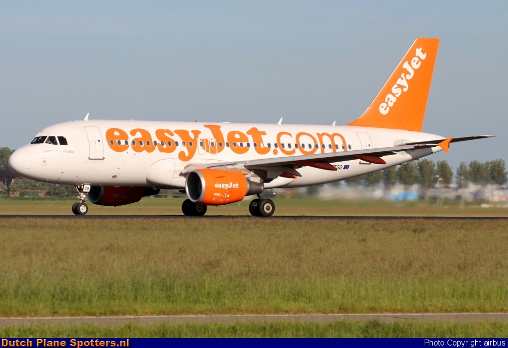 G-EZGG Airbus A319 easyJet by airbus