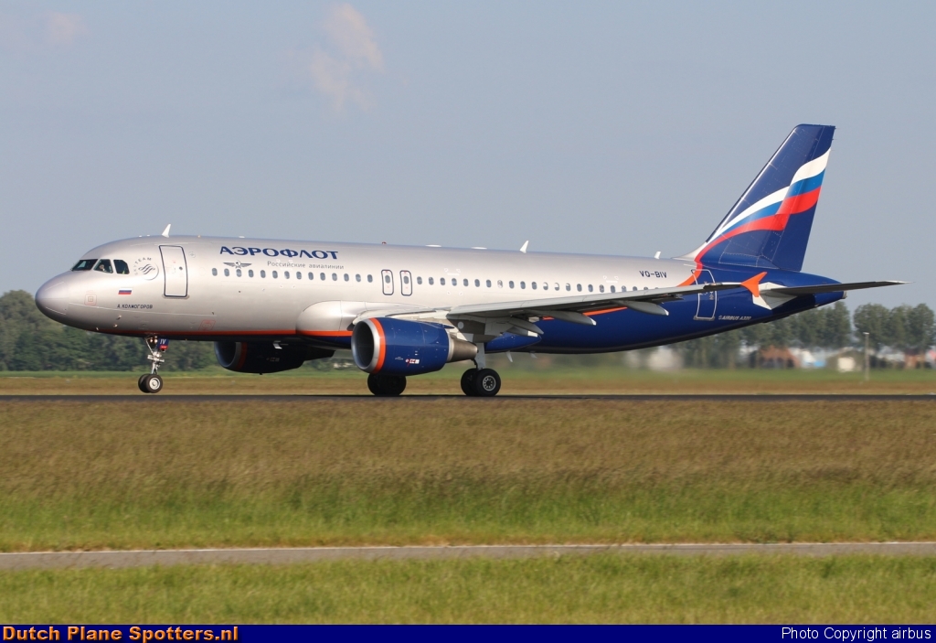VQ-BIV Airbus A320 Aeroflot - Russian Airlines by airbus