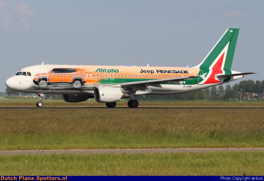 EI-DSW Airbus A320 Alitalia by airbus