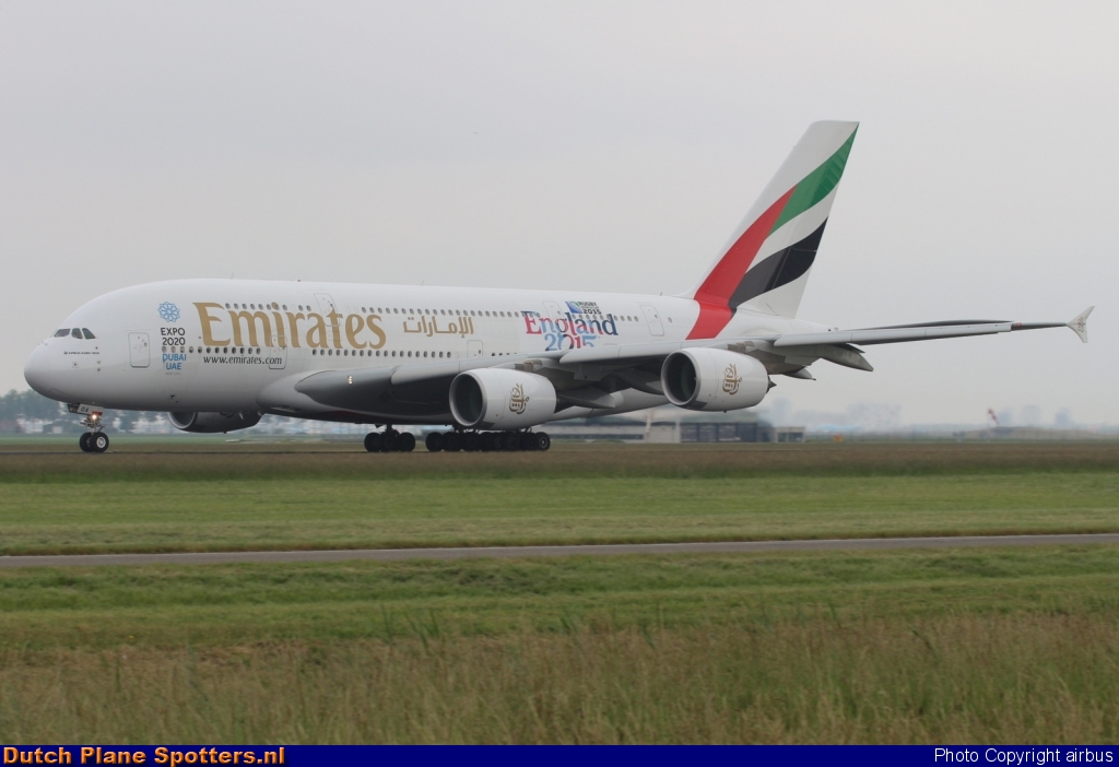 A6-EOA Airbus A380-800 Emirates by airbus