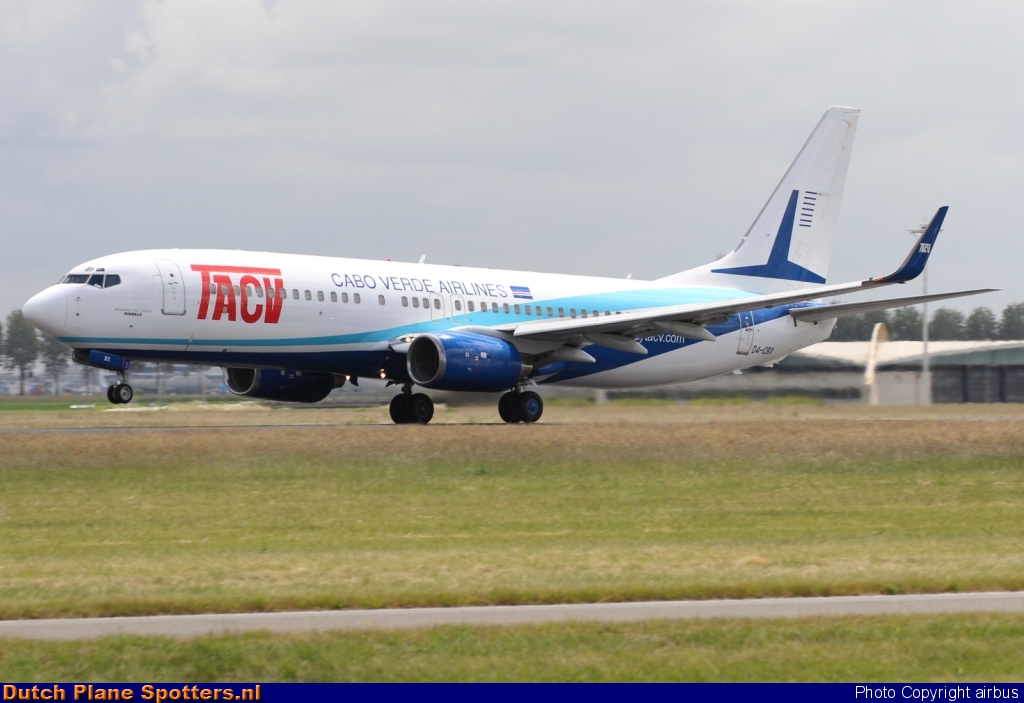 D4-CBX Boeing 737-800 TACV-Cabo Verde Airlines by airbus