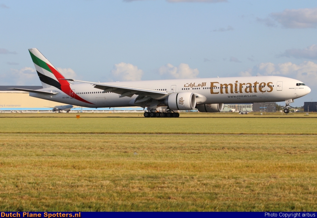 A6-ENX Boeing 777-300 Emirates by airbus