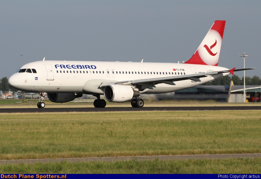 TC-FHB Airbus A320 Freebird Airlines by airbus