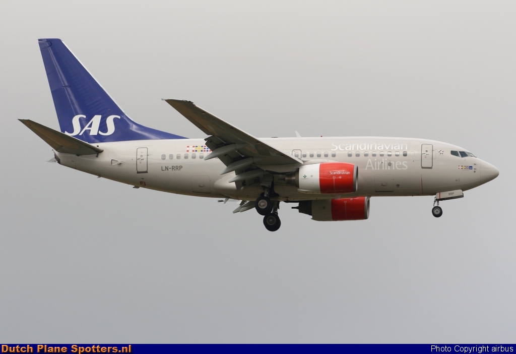 LN-RRP Boeing 737-600 SAS Scandinavian Airlines by airbus