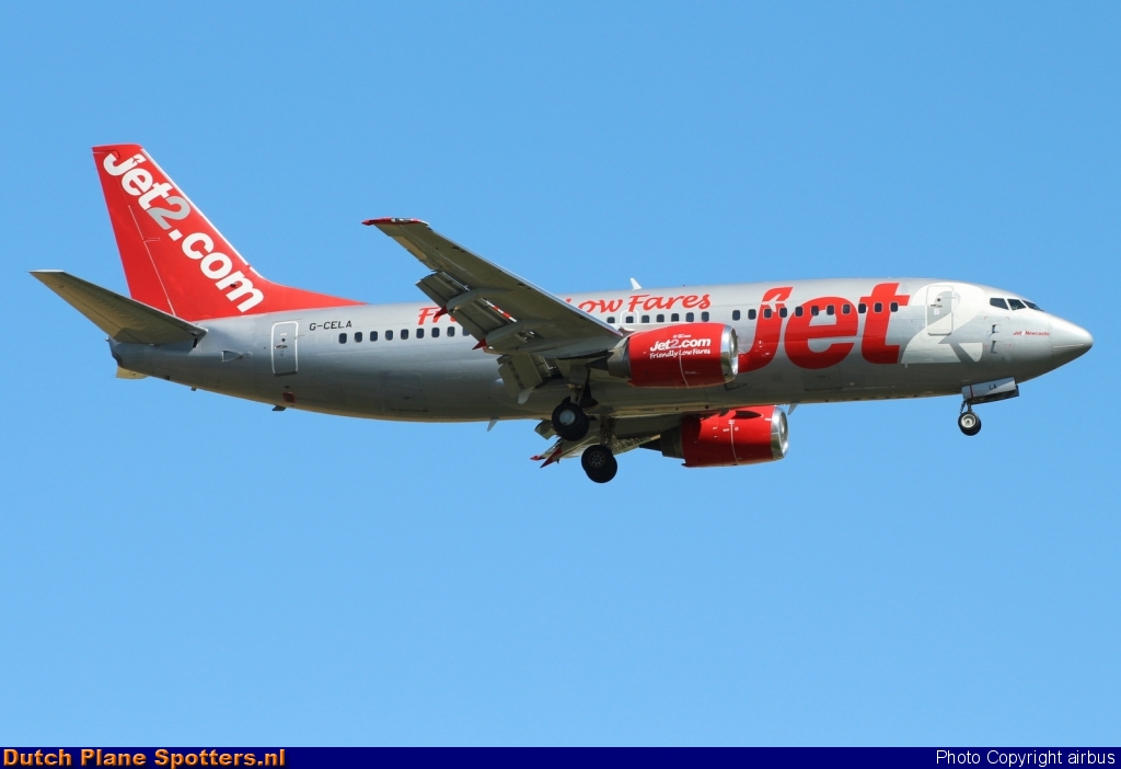 G-CELA Boeing 737-300 Jet2 by airbus