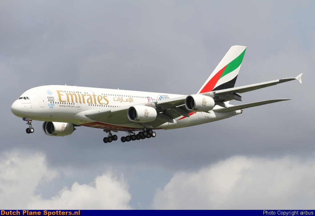 A6-EOH Airbus A380-800 Emirates by airbus