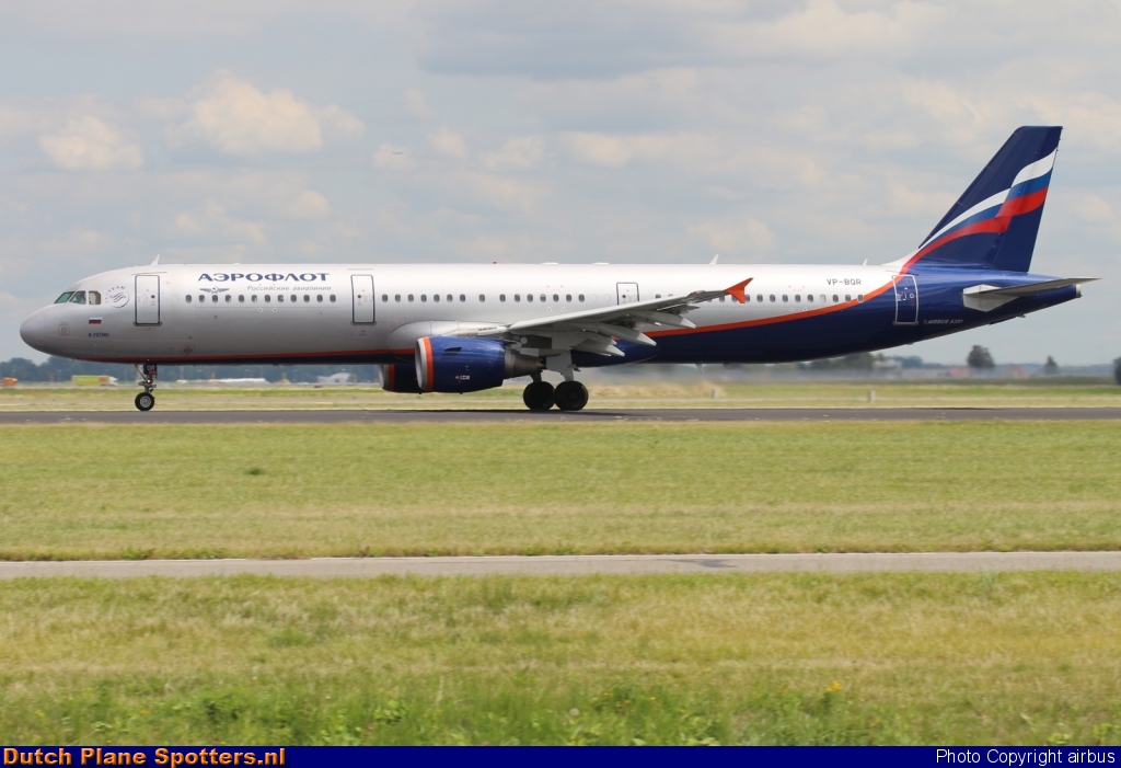 VP-BQR Airbus A321 Aeroflot - Russian Airlines by airbus