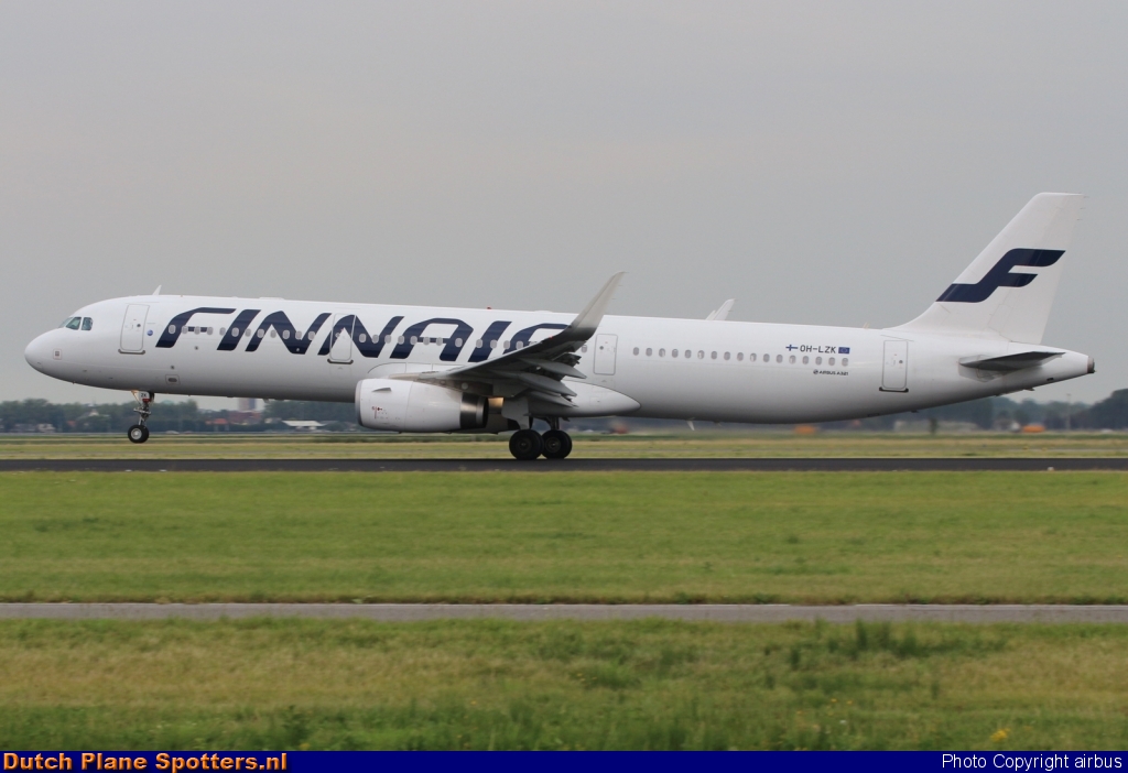 OH-LZK Airbus A321 Finnair by airbus