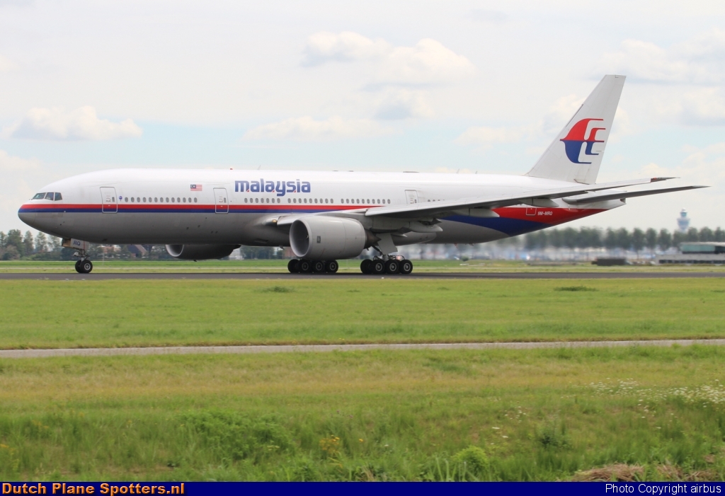 9M-MRQ Boeing 777-200 Malaysia Airlines by airbus