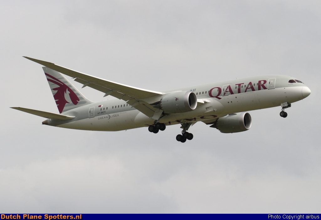 A7-BCT Boeing 787-8 Dreamliner Qatar Airways by airbus