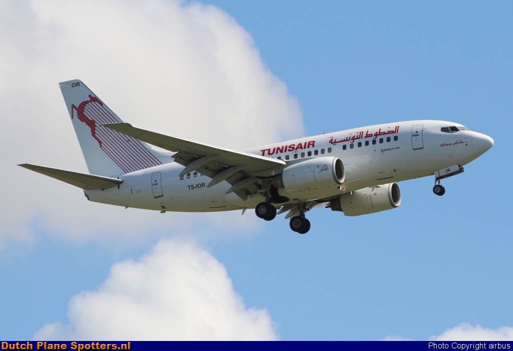 TS-IOR Boeing 737-600 Tunisair by airbus