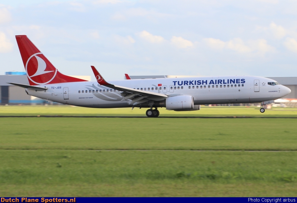 TC-JGS Boeing 737-800 Turkish Airlines by airbus