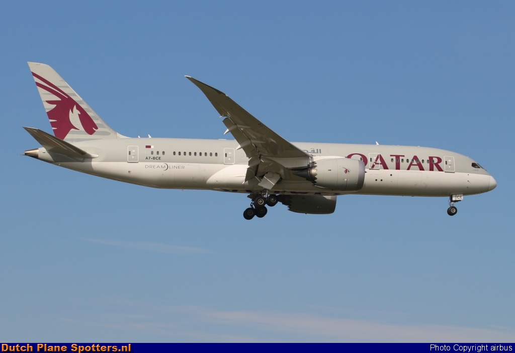 A7-BCE Boeing 787-8 Dreamliner Qatar Airways by airbus