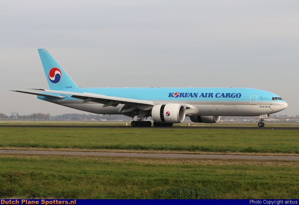 HL8005 Boeing 777-F Korean Air Cargo by airbus