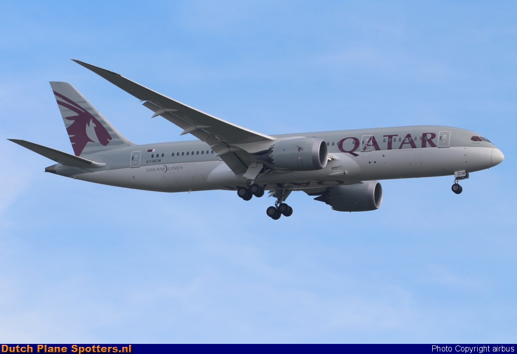 A7-BCM Boeing 787-8 Dreamliner Qatar Airways by airbus