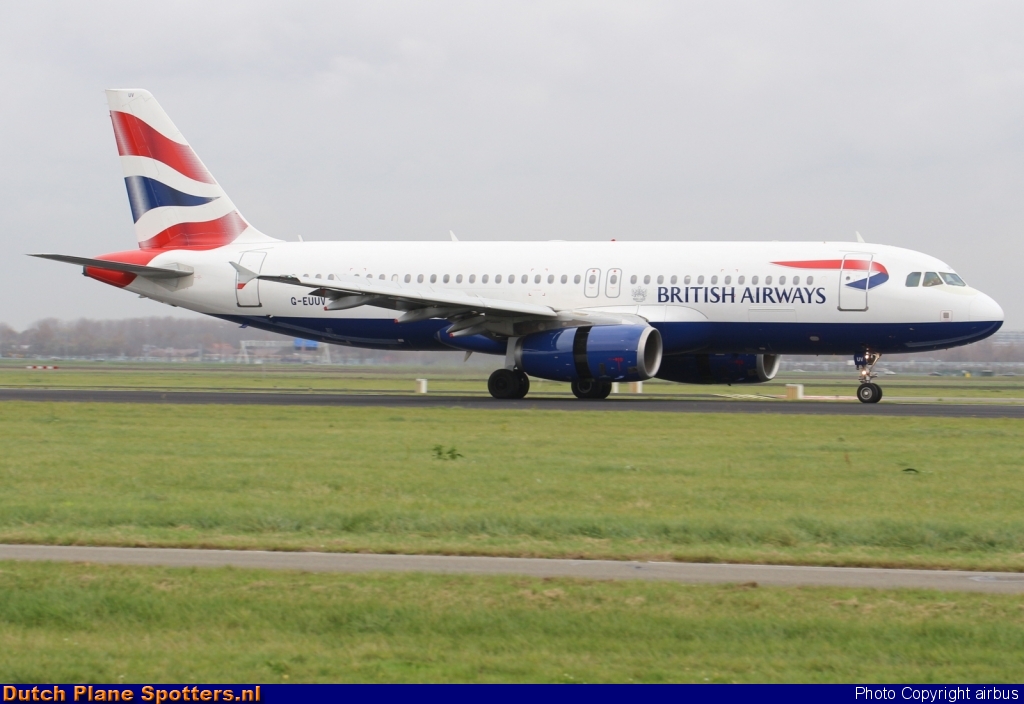 G-EUUV Airbus A320 British Airways by airbus