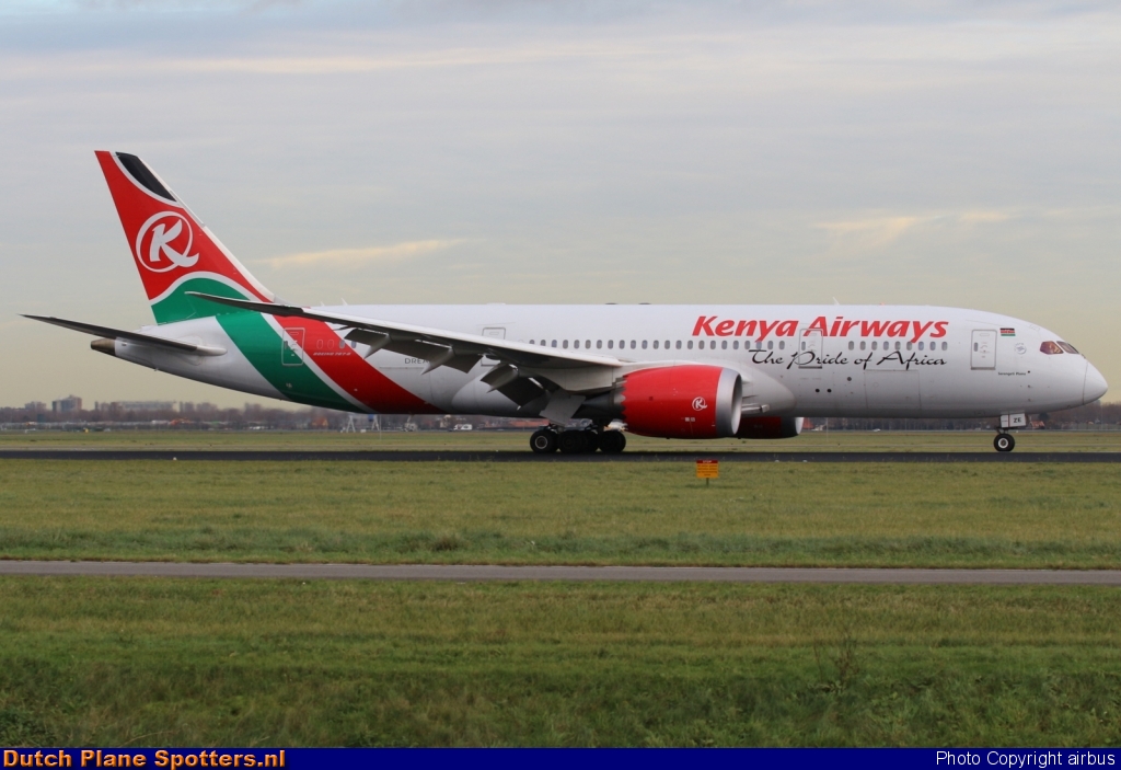 5Y-KZE Boeing 787-8 Dreamliner Kenya Airways by airbus