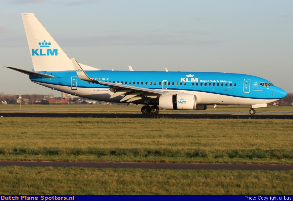PH-BGP Boeing 737-700 KLM Royal Dutch Airlines by airbus