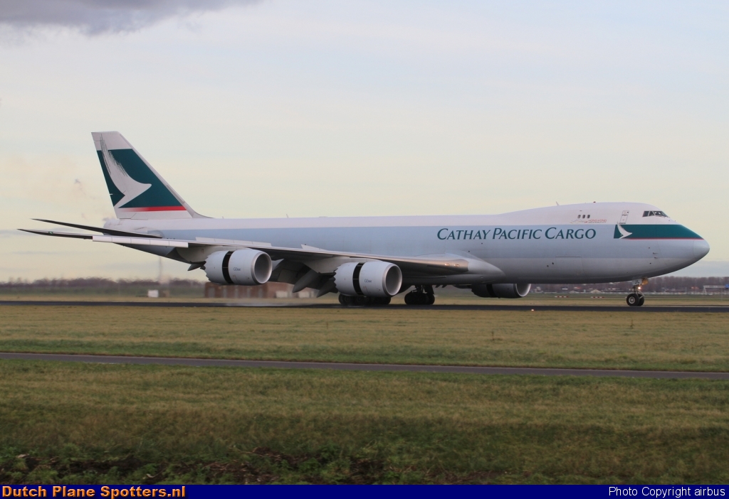B-LJL Boeing 747-8 Cathay Pacific Cargo by airbus