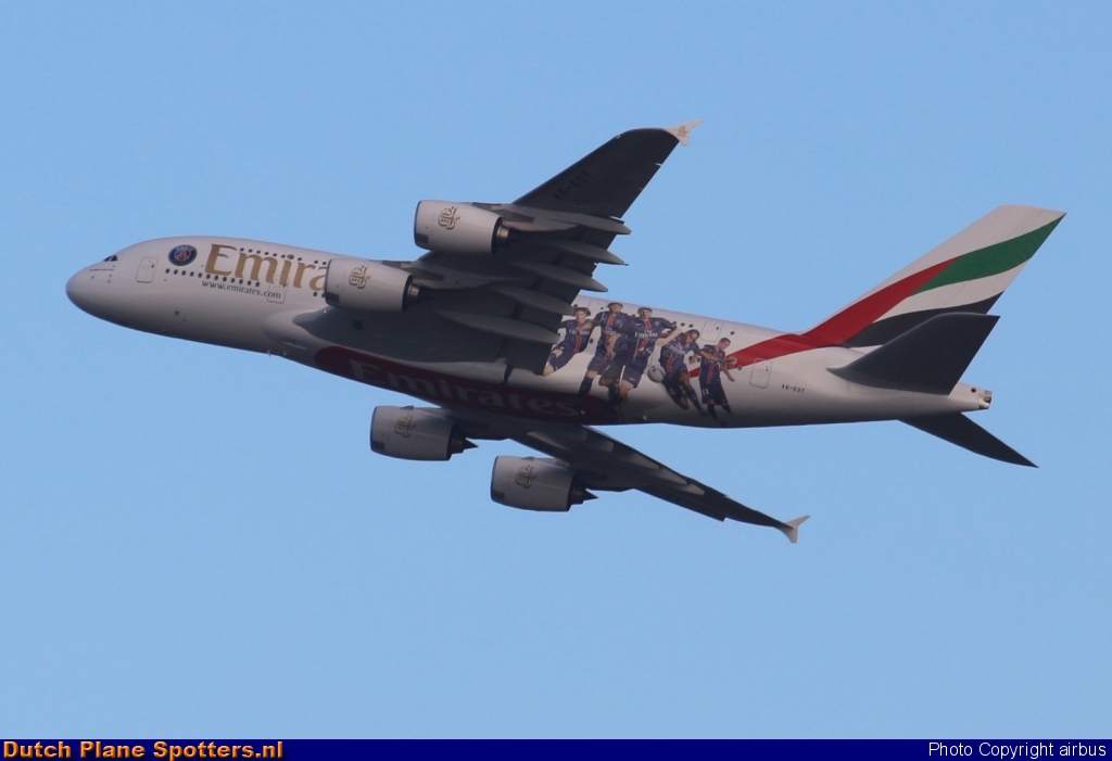 A6-EOT Airbus A380-800 Emirates by airbus