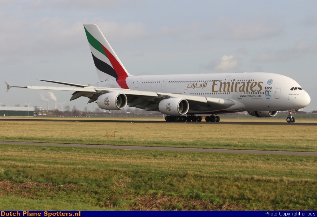 A6-EET Airbus A380-800 Emirates by airbus
