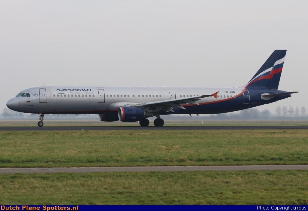 VP-BWN Airbus A321 Aeroflot - Russian Airlines by airbus