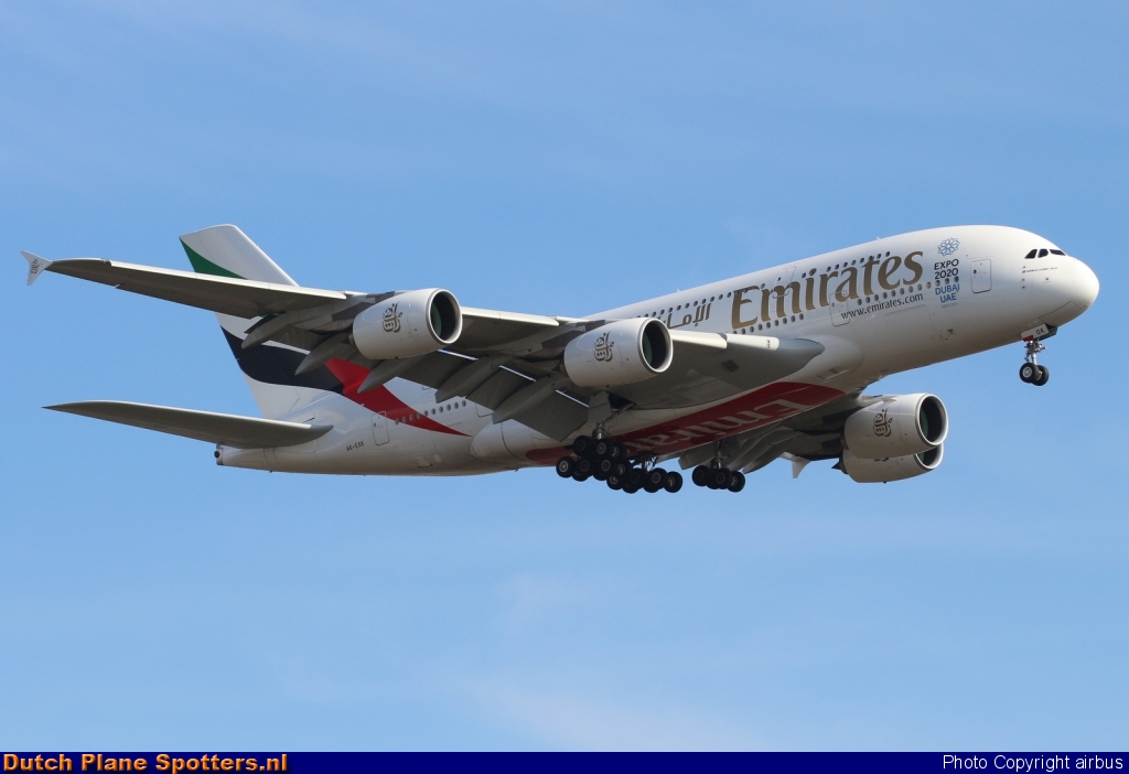 A6-EOK Airbus A380-800 Emirates by airbus