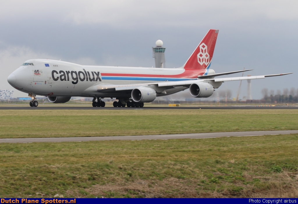LX-VCB Boeing 747-8 Cargolux by airbus