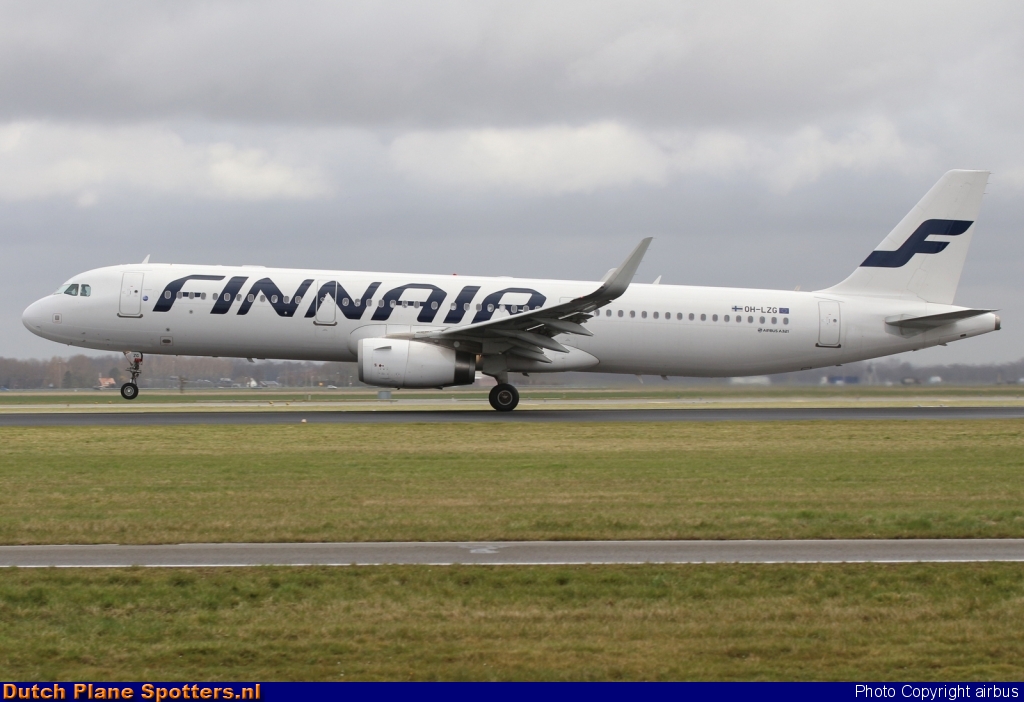 OH-LZG Airbus A321 Finnair by airbus