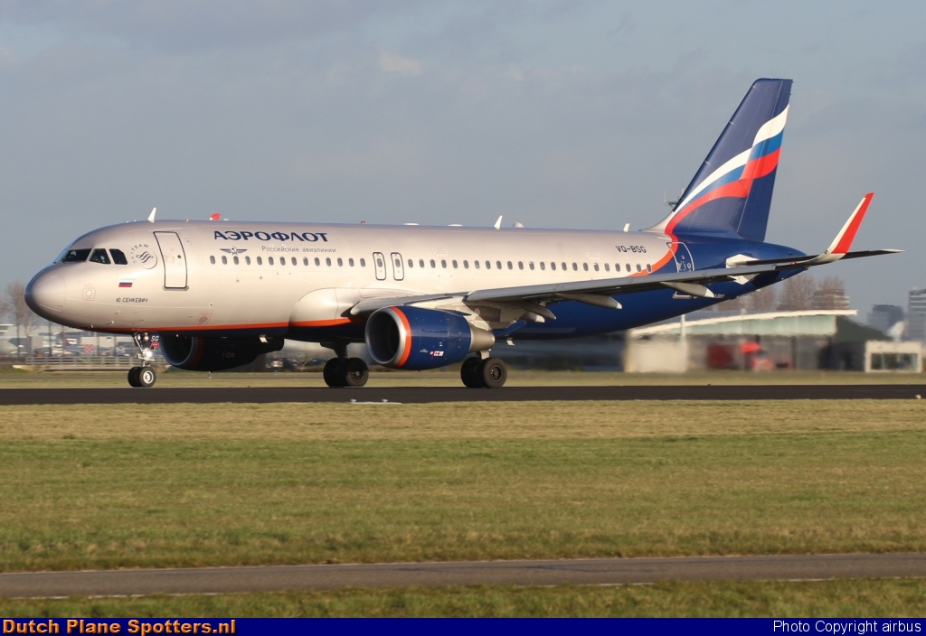 VQ-BSG Airbus A320 Aeroflot - Russian Airlines by airbus
