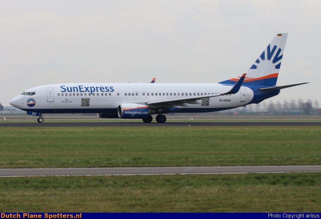 D-ASXK Boeing 737-800 SunExpress Germany by airbus