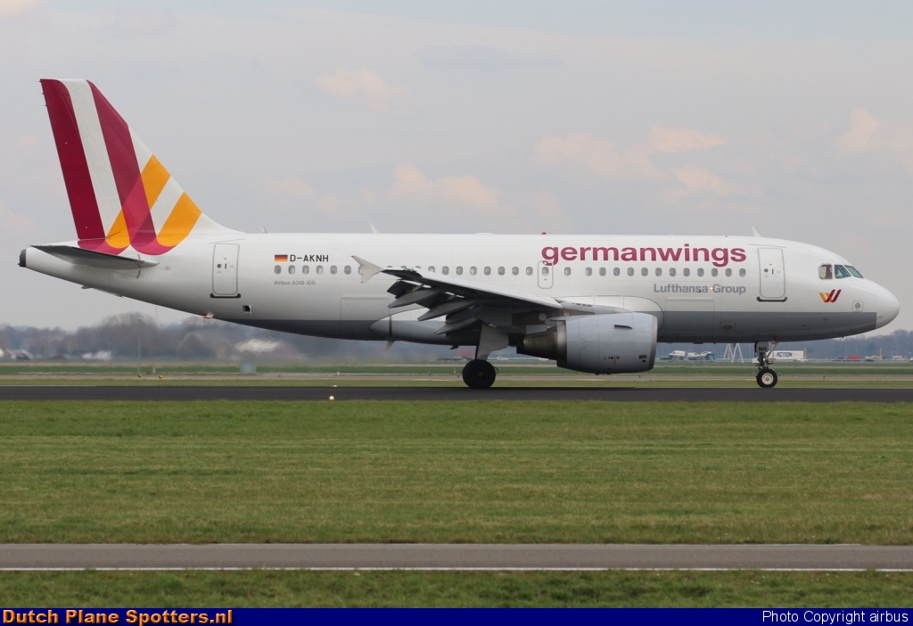 D-AKNH Airbus A319 Germanwings by airbus