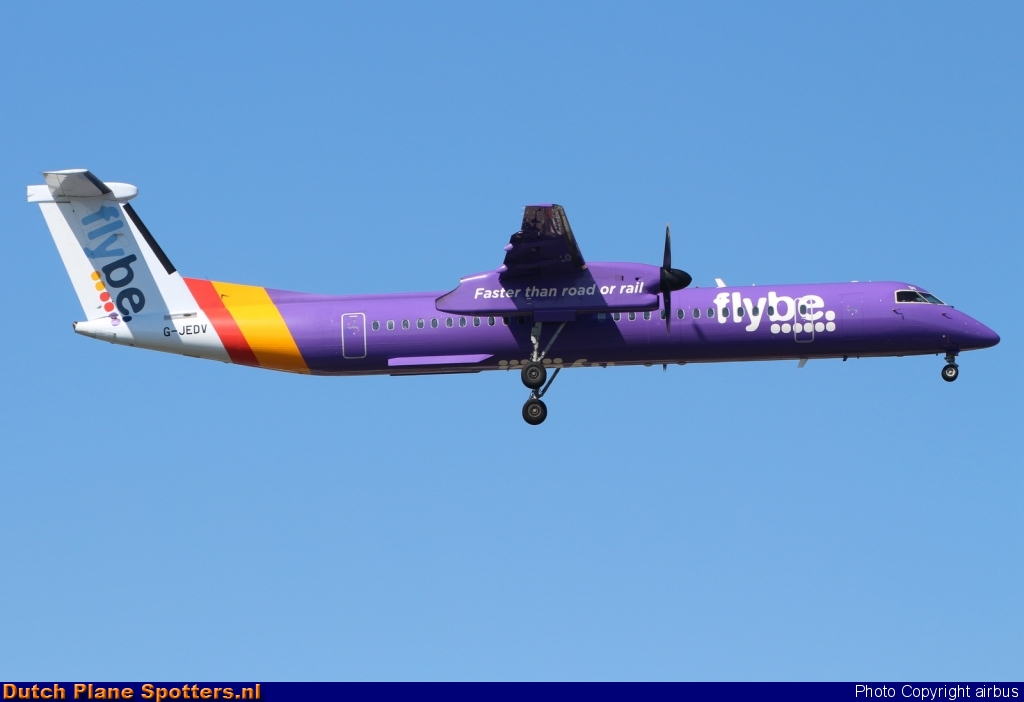 G-JEDV Bombardier Dash 8-Q400 Flybe by airbus