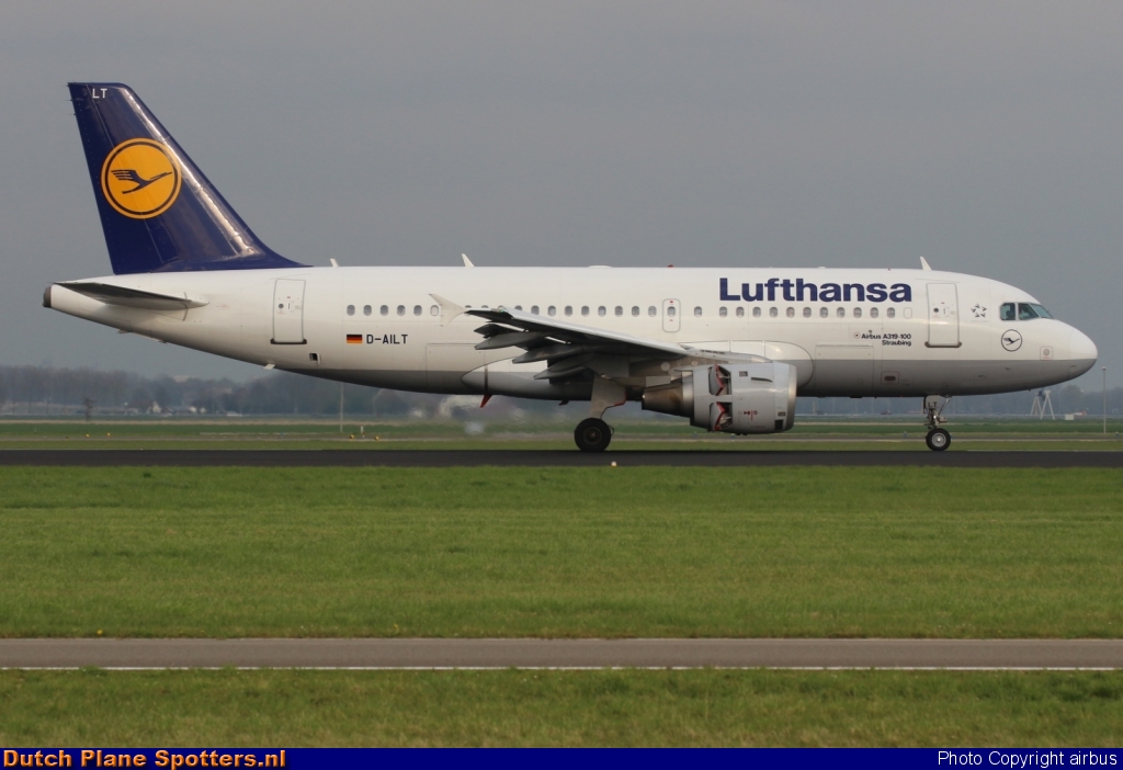 D-AILT Airbus A319 Lufthansa by airbus