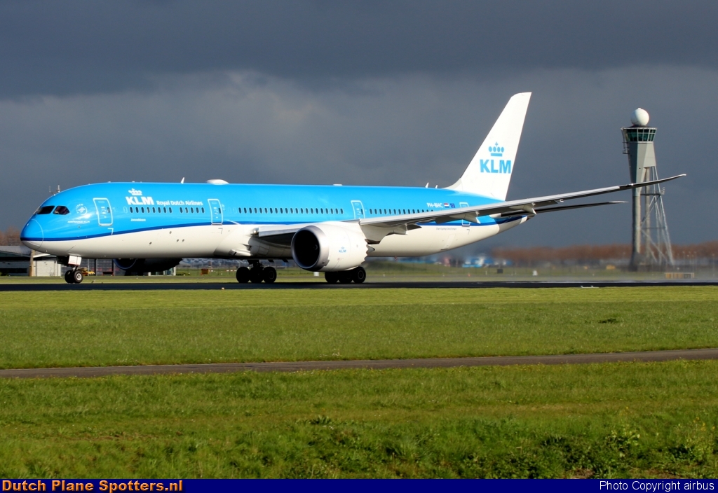 PH-BHC Boeing 787-9 Dreamliner KLM Royal Dutch Airlines by airbus
