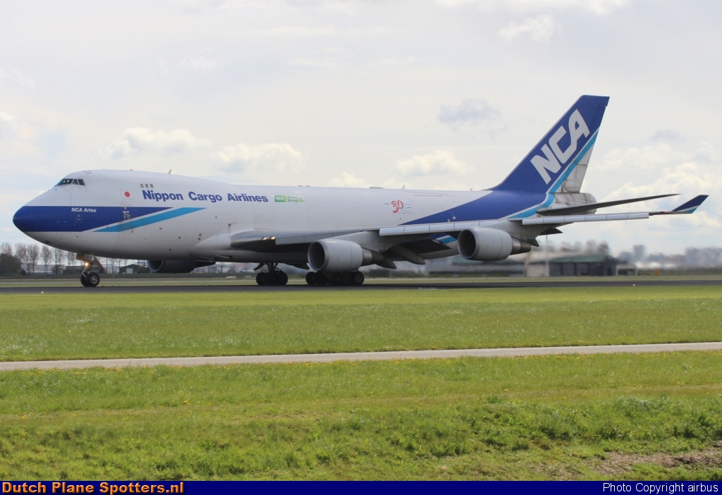 JA08KZ Boeing 747-400 Nippon Cargo Airlines by airbus
