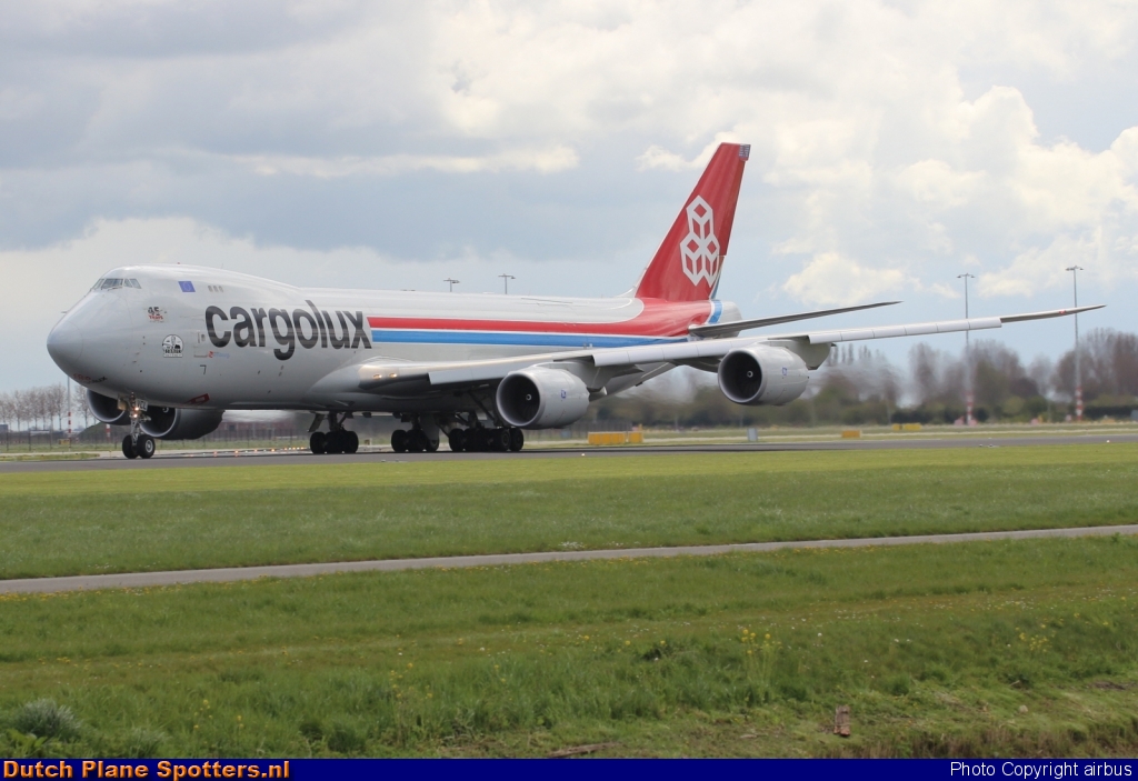 LX-VCL Boeing 747-8 Cargolux by airbus