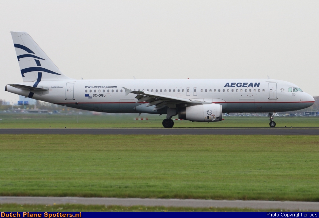 SX-DGL Airbus A320 Aegean Airlines by airbus