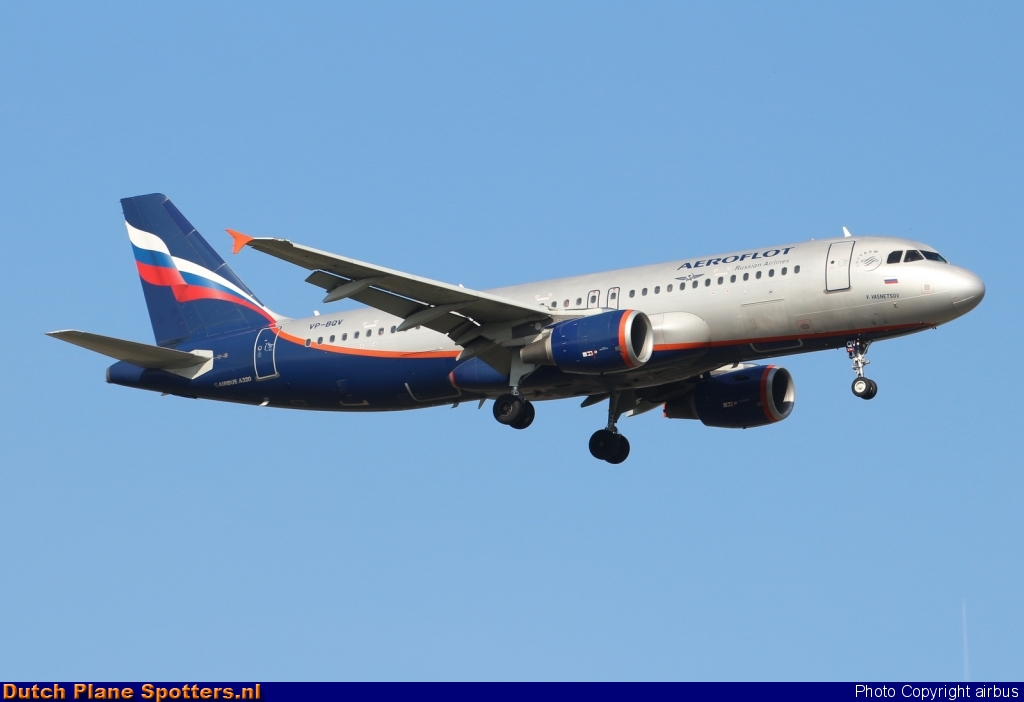 VP-BQV Airbus A320 Aeroflot - Russian Airlines by airbus