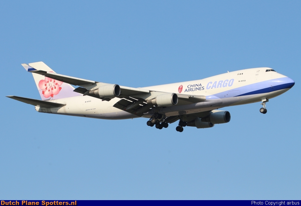B-18723 Boeing 747-400 China Airlines Cargo by airbus