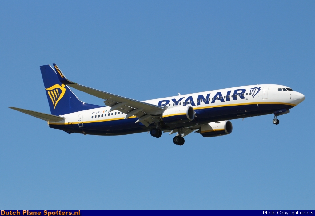EI-FRJ Boeing 737-800 Ryanair by airbus