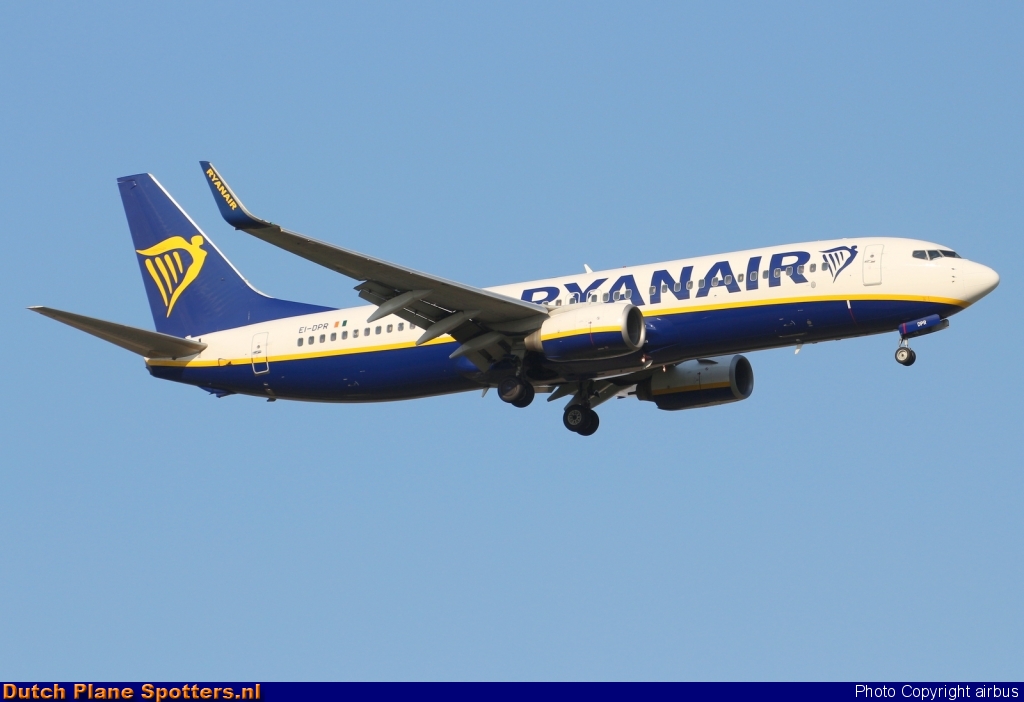 EI-DPR Boeing 737-800 Ryanair by airbus