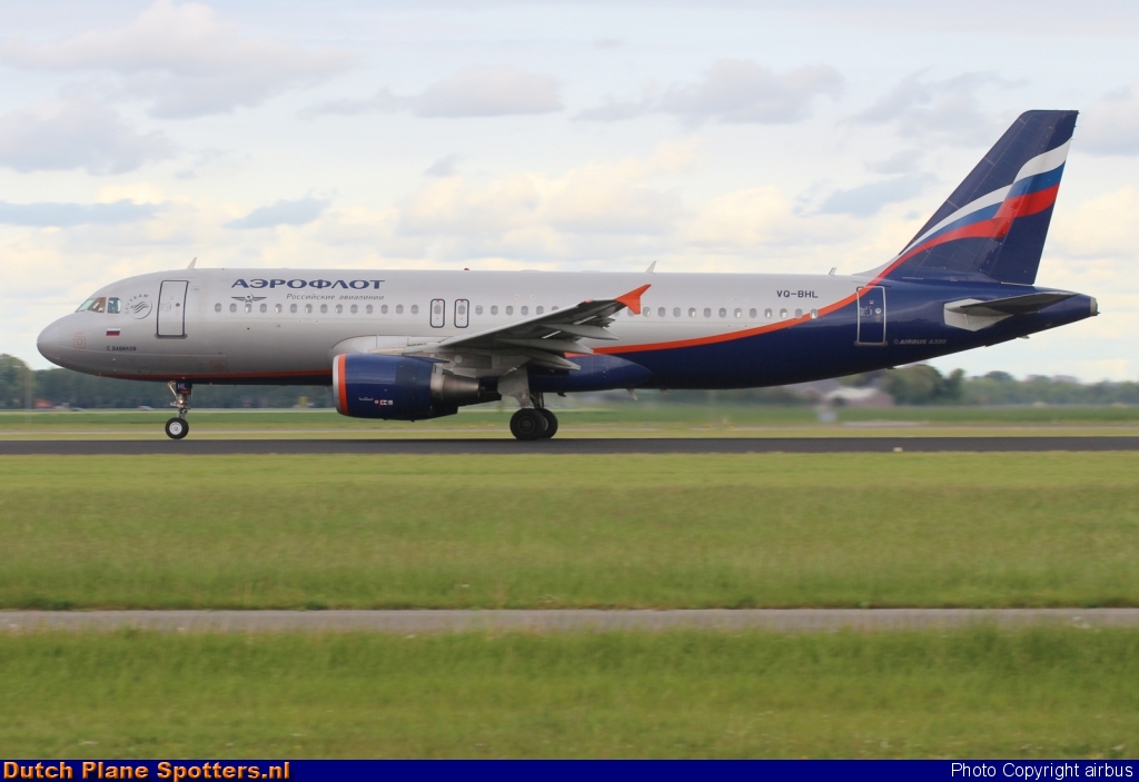 VQ-BHL Airbus A320 Aeroflot - Russian Airlines by airbus