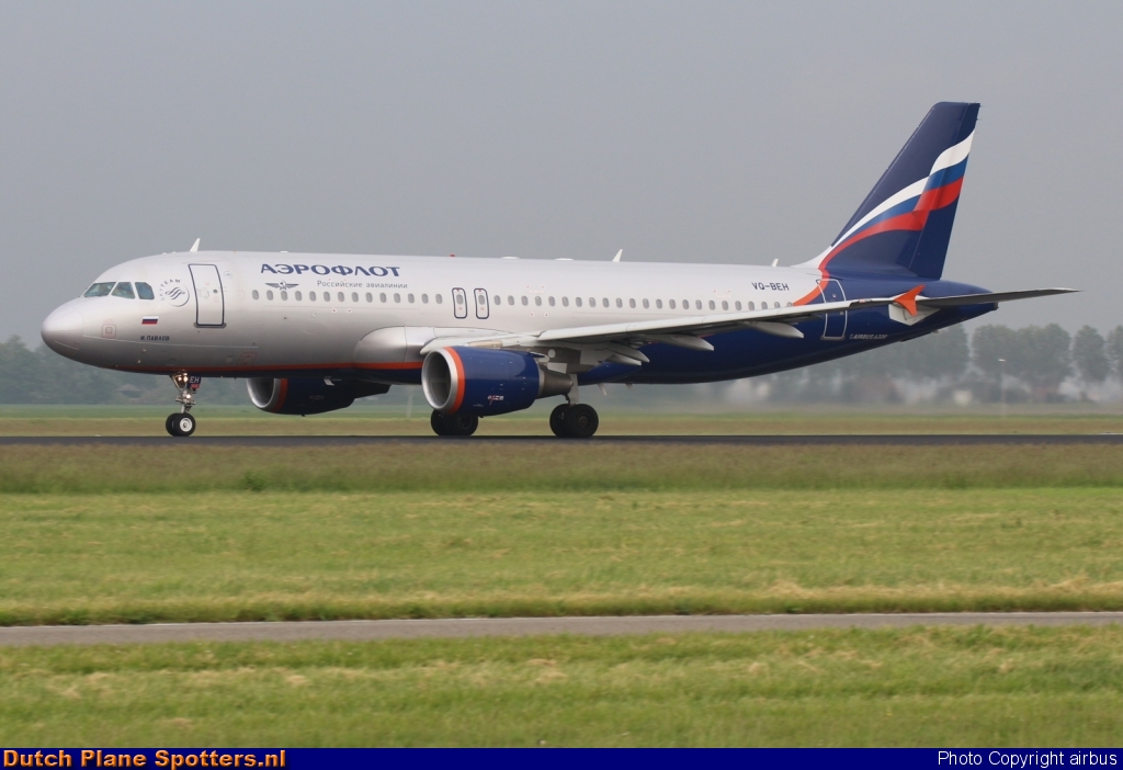 VQ-BEH Airbus A320 Aeroflot - Russian Airlines by airbus